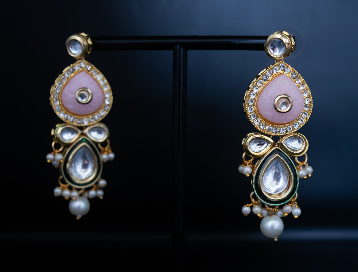 Charlise Necklace Set - Pink